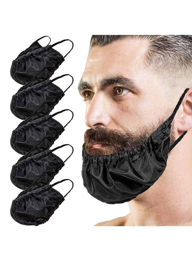 Men's Beard Catcher 5-Pack of Beard Covers to Keep Your Beard Clean - Image 1