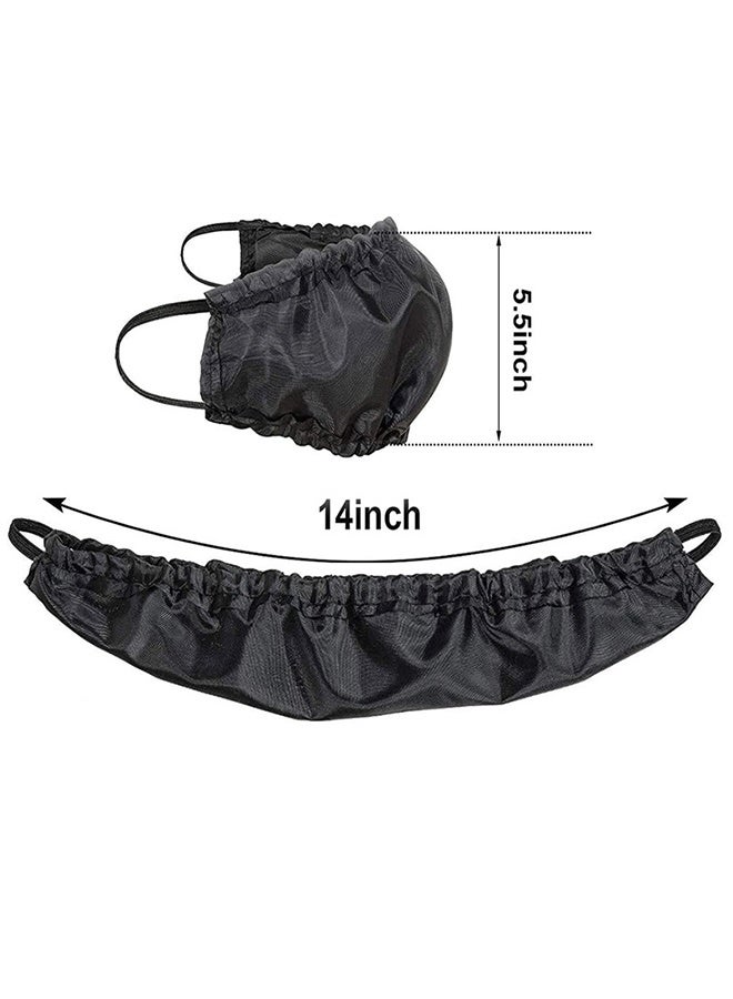 Men's Beard Catcher 5-Pack of Beard Covers to Keep Your Beard Clean - Image 3