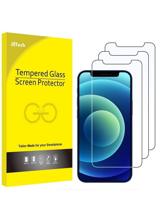 Jetech Screen Protector For Iphone 12 Mini 5.4 Inch Tempered Glass Film 3 Pack - Image 1