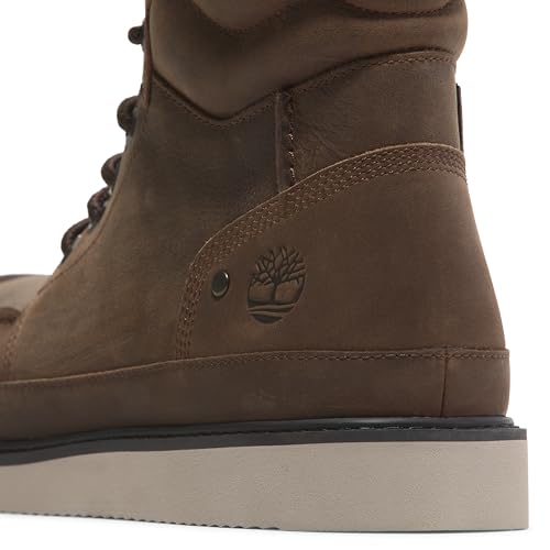 Timberland Men's Newmarket Mid Lace Up Boot, Dark Brown Full Grain, 13 Medium - Image 2