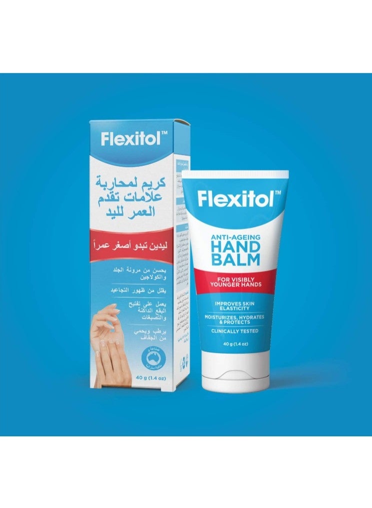 Flexitol Anti Ageing Hand Balm Spf15 40G, improve skin elasticity and lighten age spots, plant based ingredient - Image 1