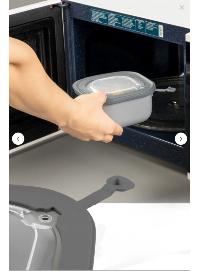 Happy Home 3-Piece Food Storage Container Set– Microwave & Freezer Safe Lids – 600ml, 1100ml, 1800ml – Ideal for Storing Meals, Salads, Vegetables, Fruits, Meat, Beans & Dry Foods – Durable, Food-Safe Plastic, Easy to Clean, Practical & Stylish Kitchen Organizer - Image 5