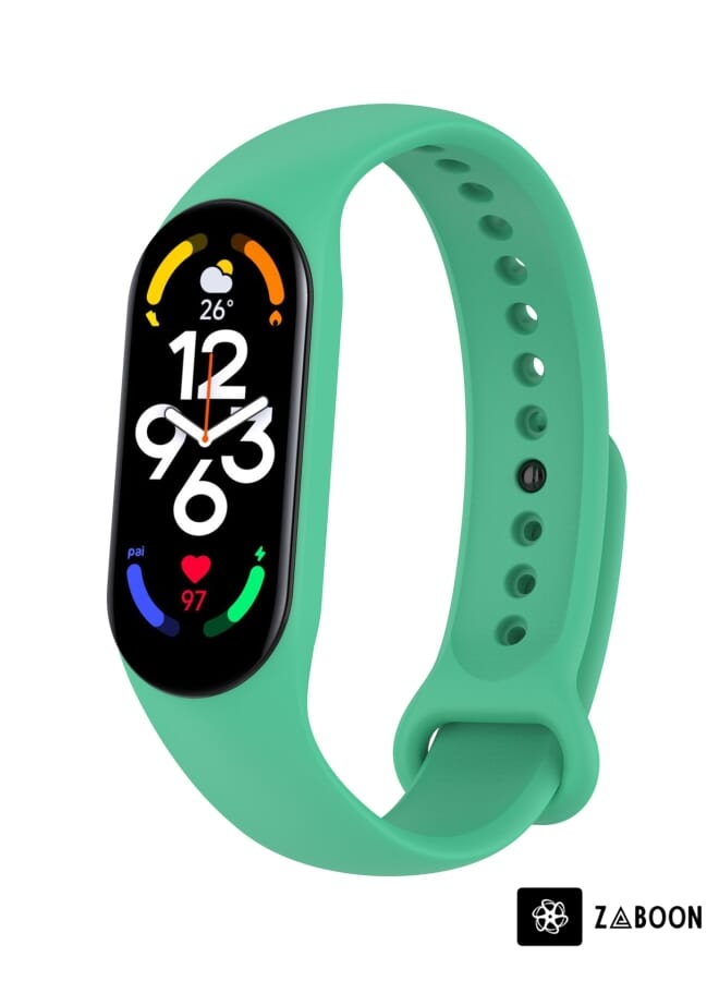 Zaboon Xiaomi Mi Band 7 / 7NFC / 6 / 6 NFC / 5 / 5 NFC / Amazfit Band 5 Official Silicone Watch Band - Image 1