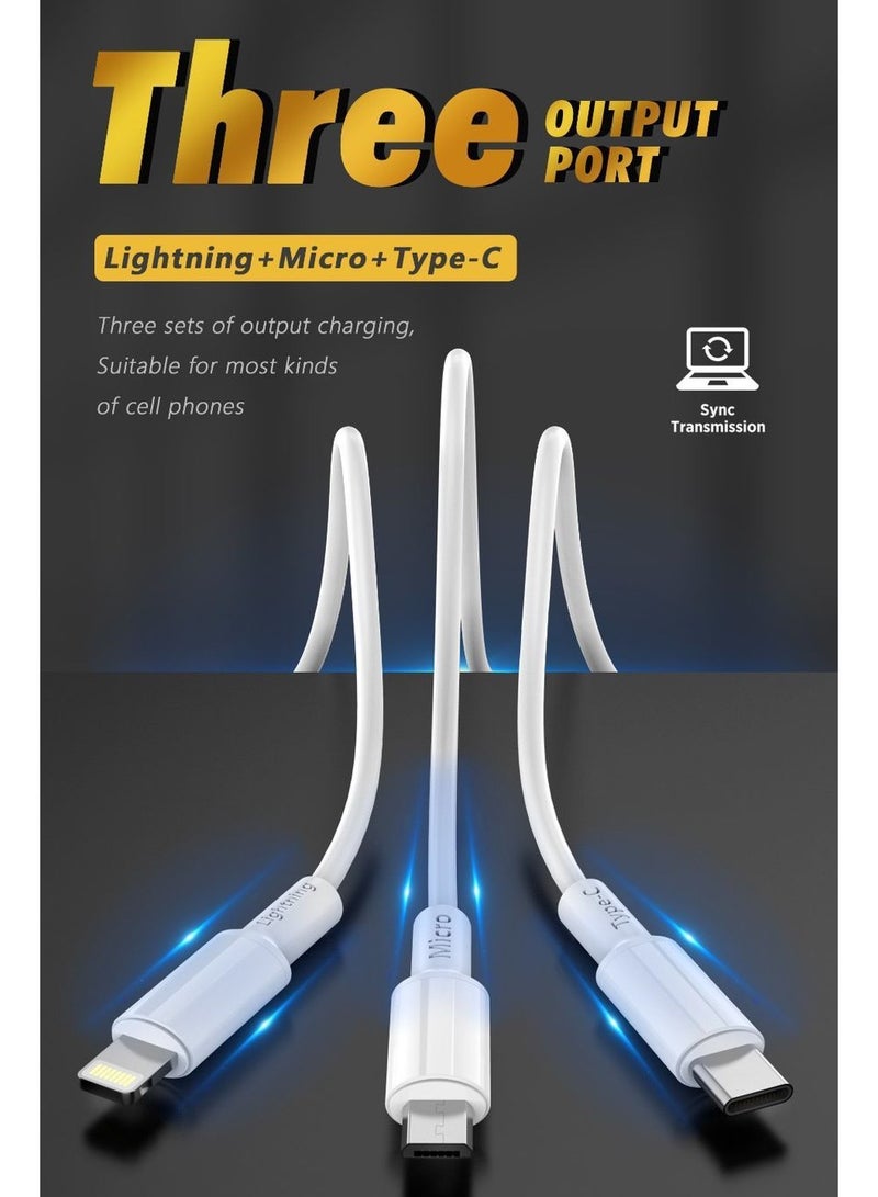 Lenyes 6 in 1 cable - 2 in 3 output - Image 4