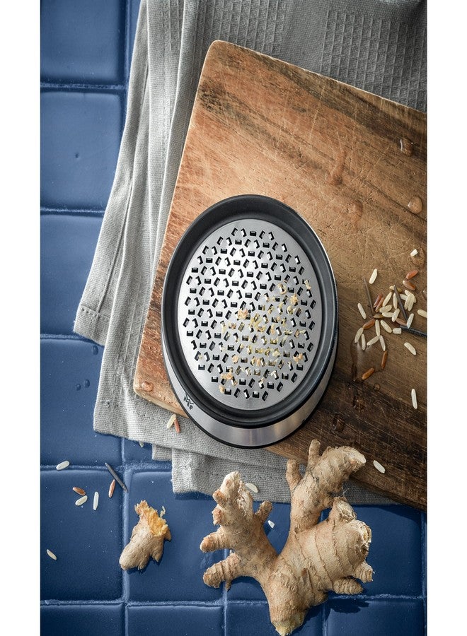 دبليو إم إف مبشرة زنجبيل من WMF 644646030 Kitchen Classics مع وعاء تخزين، مصنوعة من الفولاذ المقاوم للصدأ والبلاستيك من كرومارجان، لون أسود - Image 2