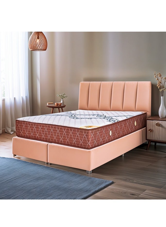 BACK CARE Backcare Series Mattress with Pocket Spring Technology, Dual-Sided Design, Full Body Support, and Anti-Bacterial Outer Fabric – Urjwan_180 200x180x32 cm - Image 1