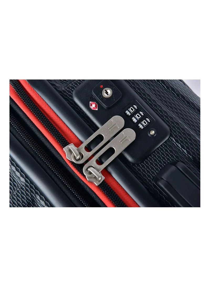 Track track luggage hard 20 inch black