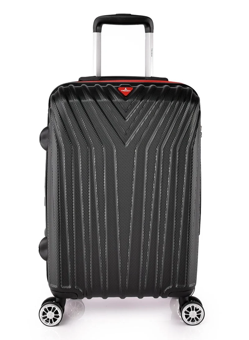 Track track luggage hard 20 inch black