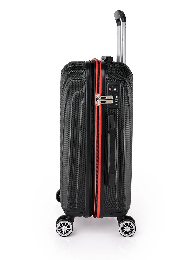 Track track luggage hard 20 inch black