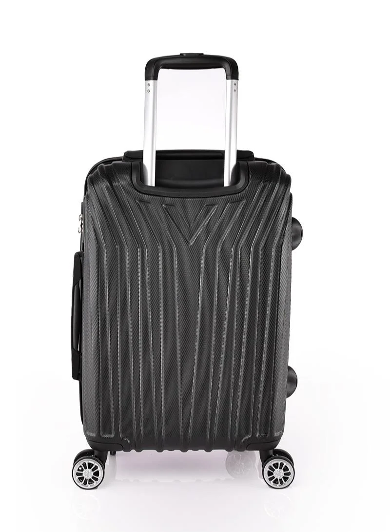 Track track luggage hard 20 inch black