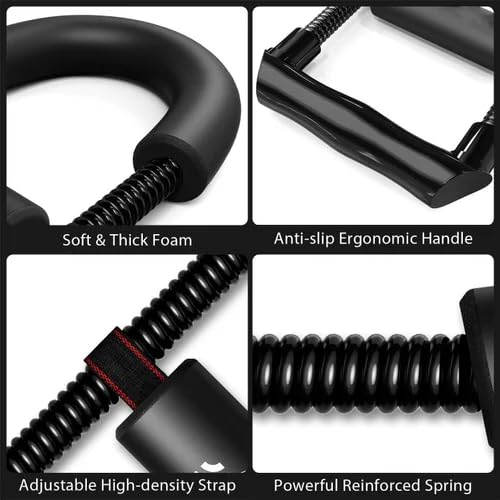 PRO365 Wrist Forearm Strengthener| Adjustable Resistance Grip Trainer| For Hands, Wrists, Arm Workouts Improves Grip Strength| - Image 4