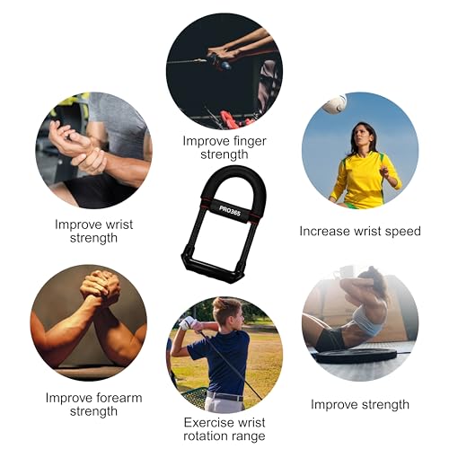 PRO365 Wrist Forearm Strengthener| Adjustable Resistance Grip Trainer| For Hands, Wrists, Arm Workouts Improves Grip Strength| - Image 5