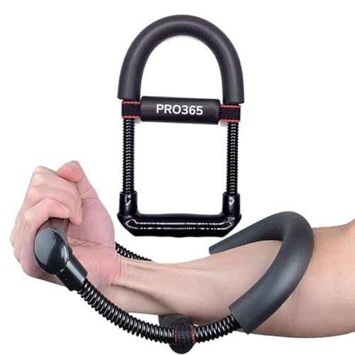PRO365 Wrist Forearm Strengthener| Adjustable Resistance Grip Trainer| For Hands, Wrists, Arm Workouts Improves Grip Strength| - Image 1