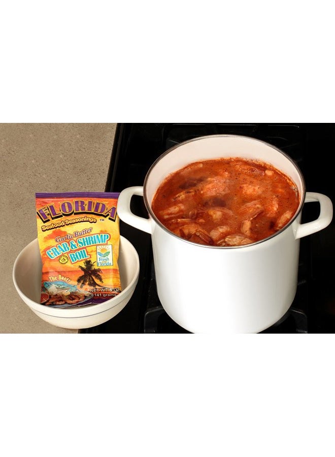 BANRIN Crab Boil Seasoning by Florida Seafood Seasonings - 2 Pack x 1 lb(16 oz) - Garlic Butter Flavored - Crab & Shrimp Boil - Image 3