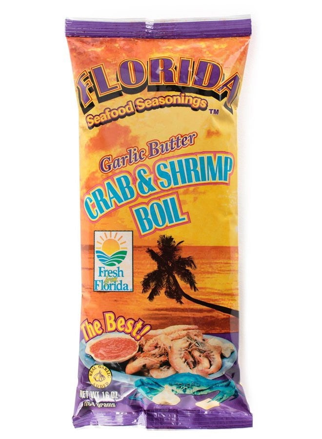 BANRIN Crab Boil Seasoning by Florida Seafood Seasonings - 2 Pack x 1 lb(16 oz) - Garlic Butter Flavored - Crab & Shrimp Boil - Image 1
