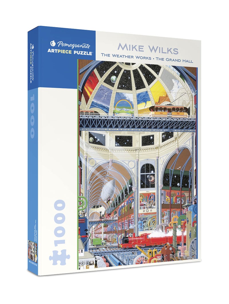 بوموغرانت الرمان Mike Wilks: The Weather Works: The Grand Hall 1000 قطعة Jigsaw Puzzle - Image 1