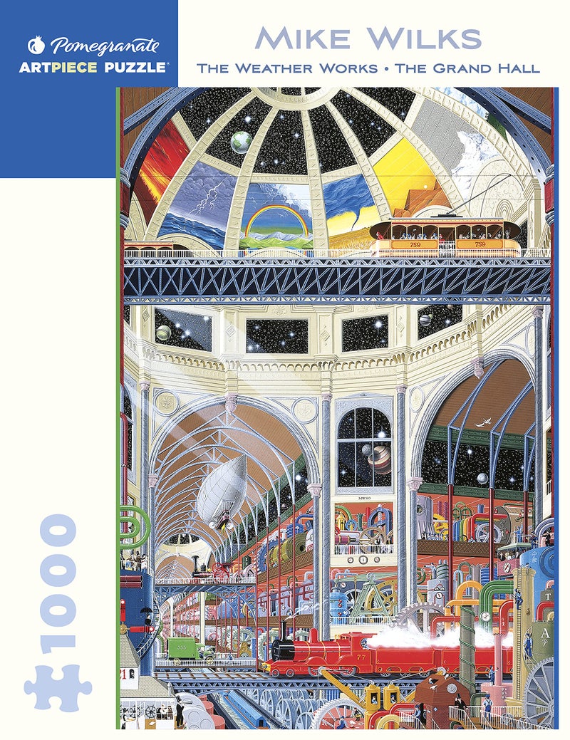 بوموغرانت الرمان Mike Wilks: The Weather Works: The Grand Hall 1000 قطعة Jigsaw Puzzle - Image 2