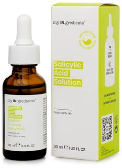 masque Bar Masque Bar My Ingredients Salicylic Acid Solution  Exfoliating Solution For Face  Healing Acne Spot Treatment For Blemish Prone Skin 