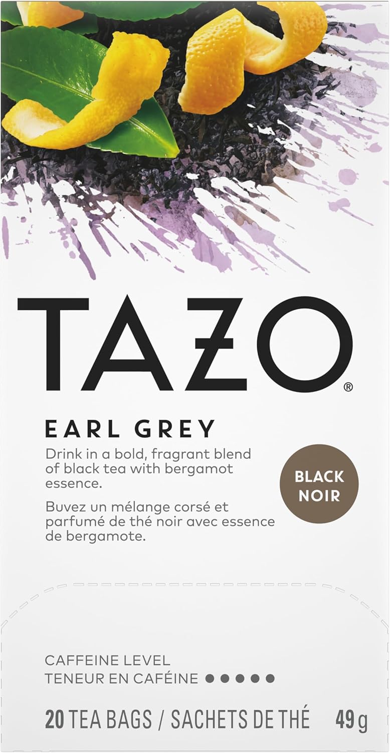 Tazo Earl Grey Black Tea - 60 Tea Bags - Image 1