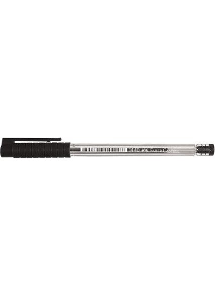 FABER-CASTELL 1440 Ball Point 0.8mm 10 Pack Blue  - Image 1