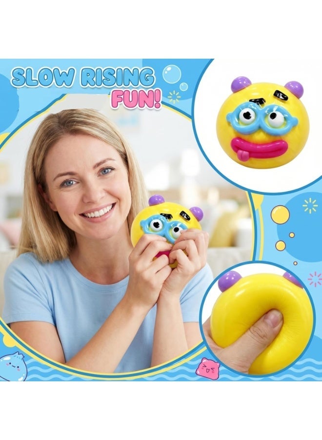 NEW Smushers Squishy-Curiosities Smushers Dog Face Swap Squishy,Soft Slow Rising Stress Relief for Stress & Anxiety Relief, Cute Dog Face Sensory Fidget for for Adults Anxiety Relief (Pink) - Image 5