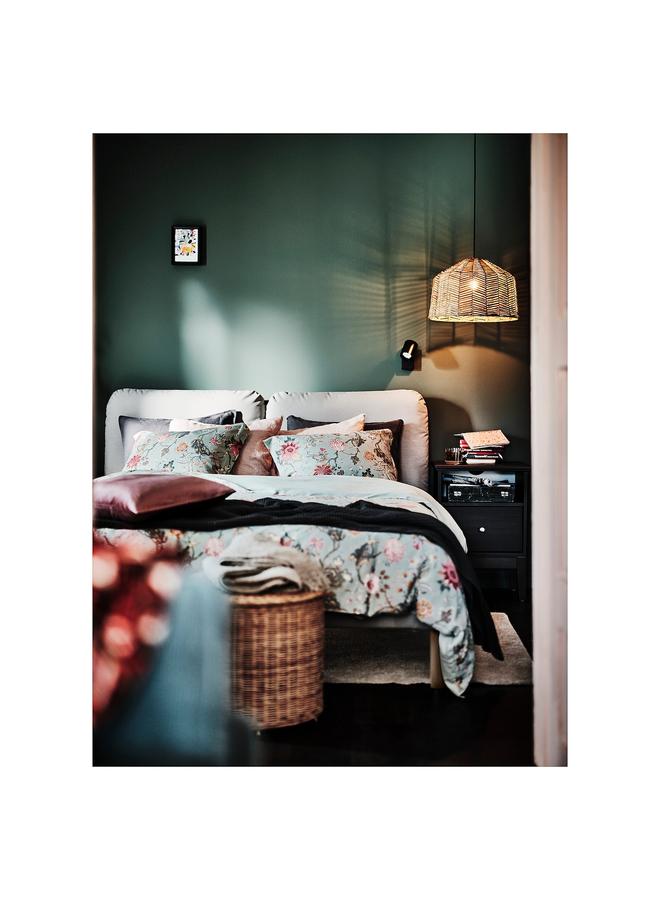 erorex Pendant lamp shade, rattan, 45 cm - Image 4