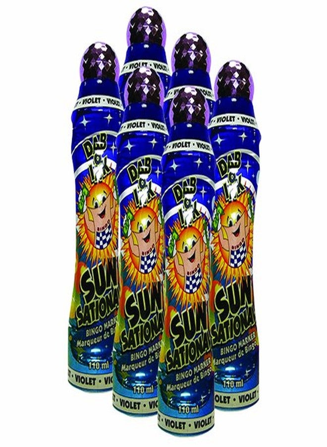 Sunsational Six Pack 4oz Violet Bingo Dauber - Image 1