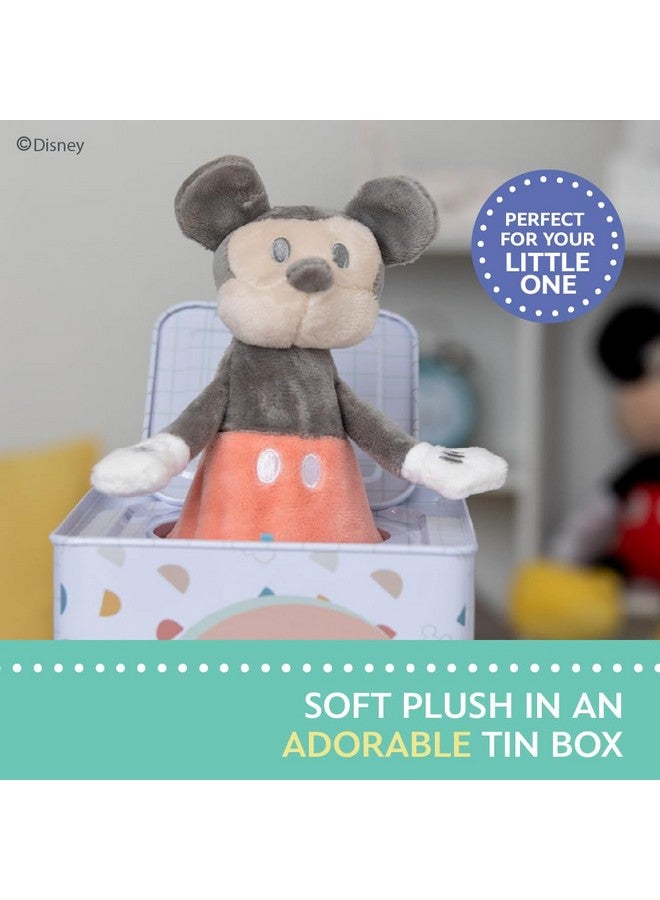Kids Preferred KIDS PREFERRED Disney Baby Mickey Mouse Jack in The Box Musical Toys for Babies and Toddlers, Plays “The Mickey Mouse March” Mickey Springs Out from A Colorful Box  - Image 3
