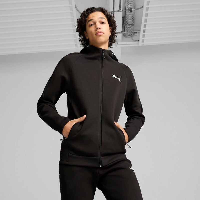 PUMA Evostripe Full-Zip Hoodie Dk  Black - Image 1