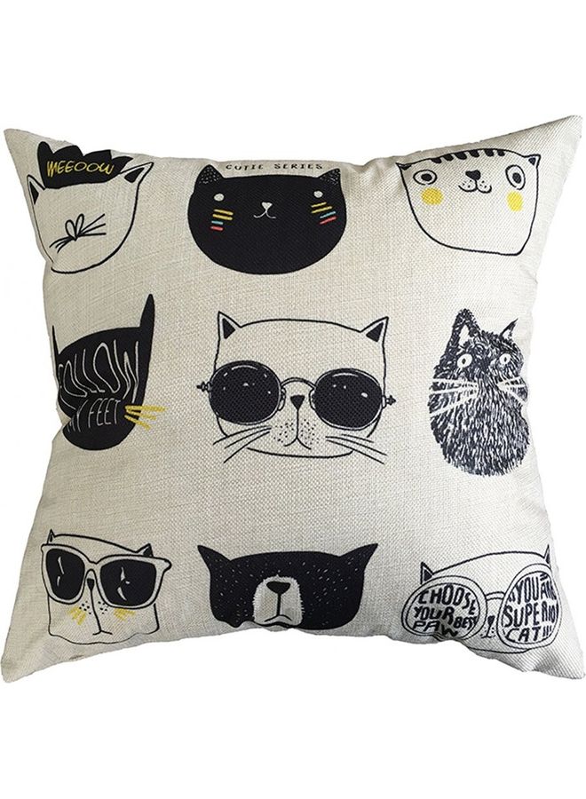 غطاء وسادة صديق للبيئة طراز BZT2 (572) متعدد الألوان 20 x 20سم