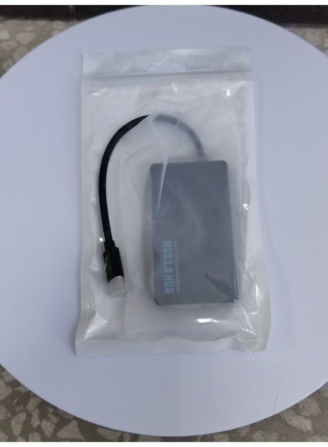 نيوترل محور USB 3.0 رباعي عالي السرعة - موزع USB متعدد لأجهزة الكمبيوتر - موسع منفذ USB رباعي - Image 1