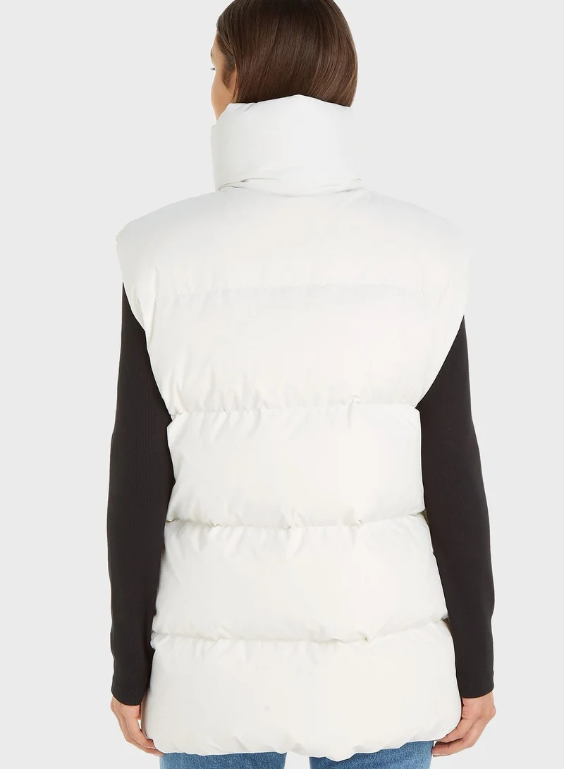 Calvin Klein Jeans Zip Through Vest Jacket