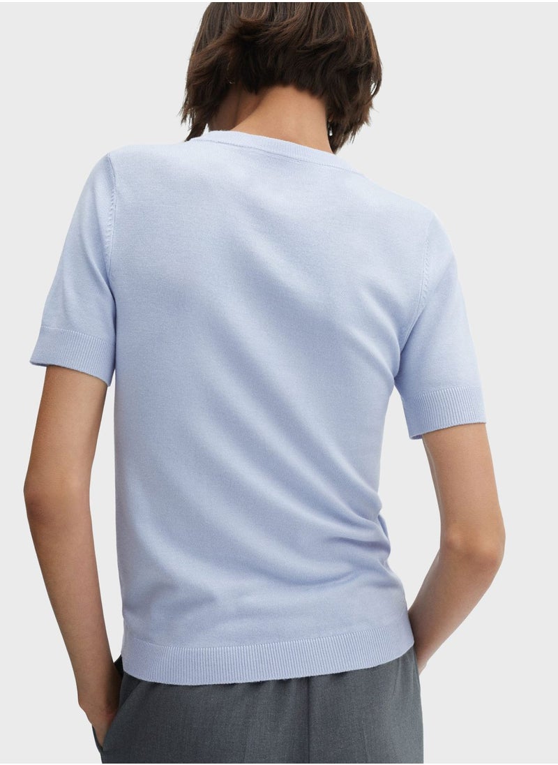 MANGO - Knitted Sweater - Image 1