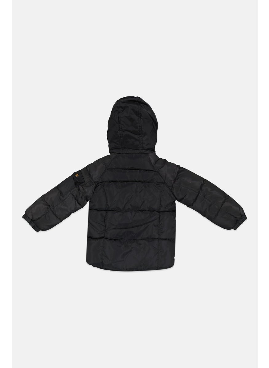 Limited Too - Toddlers Girl Quilted Puffer Jacket, Grey - Image 1