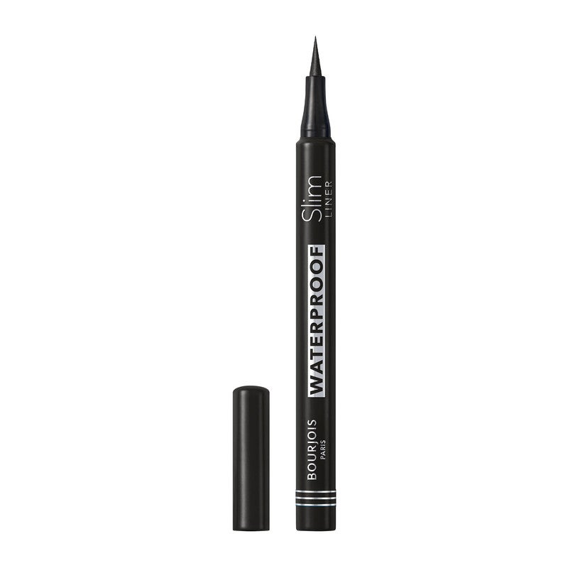 BOURJOIS PARIS قلم تحديد العيون المقاوم للماء بورجوا لينيه فيتر سليم، أسود فائق IV، 1 مل - Image 1