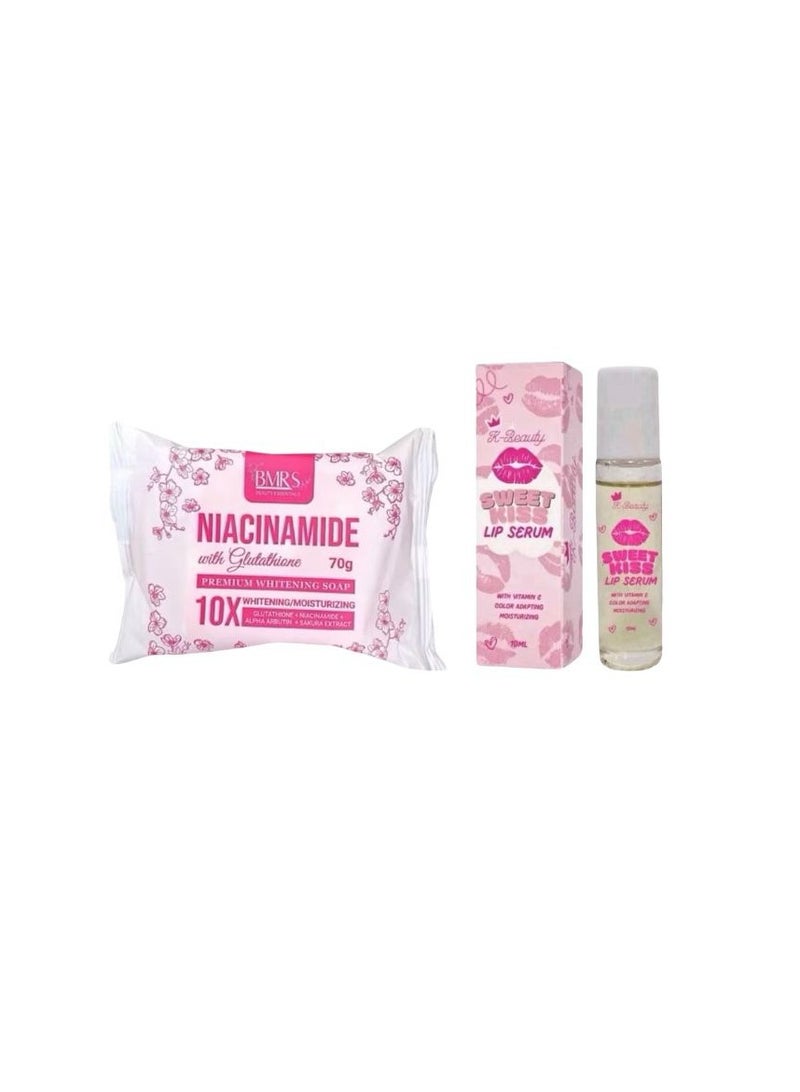 BMRS niacinamide soap and lip serum bt k-beauty