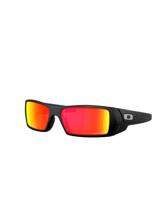 OAKLEY Gascan OO9014 Rectangular Sunglasses, Matte Black - Image 2