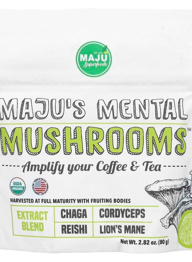 Maju Superfoods Maju's Mental Mushrooms™ 2.82 oz (80 g) 