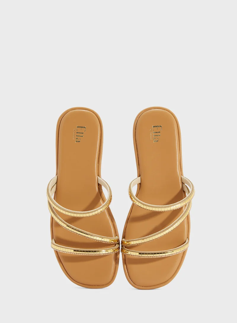 ELLA Triple Strap Casual Sandal
