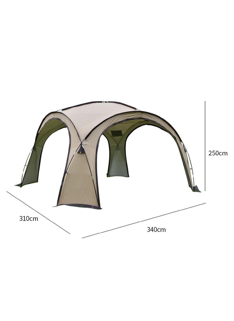Manful Weather-Resistant Camping Tent, Tent Automatic Instant Pop-Up Tent Lightweight Portable Tent Outdoor Camping Waterproof  - Image 2