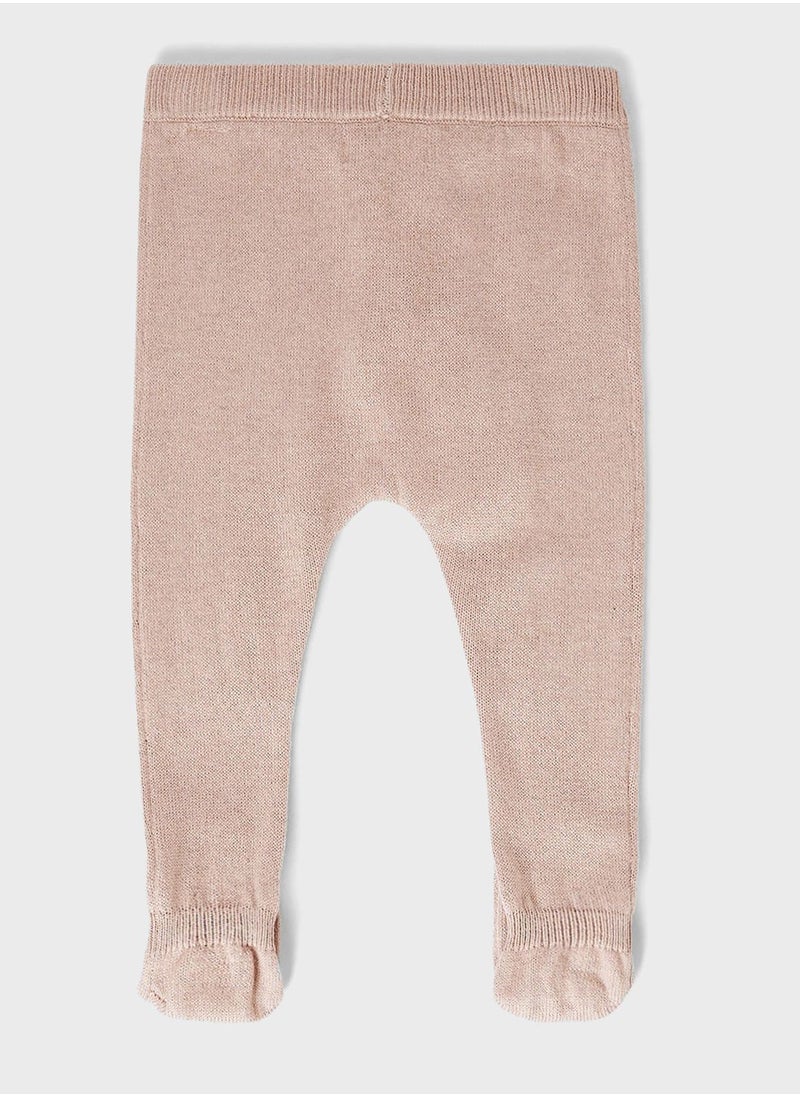 MANGO - Infant Footed Leggings - Image 1