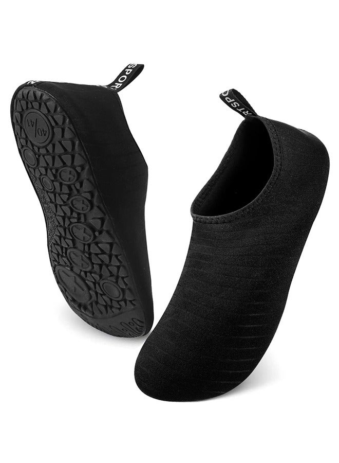 Water Shoes for Women Men, Outdoor Beach Shoes Swimming Aqua Socks Quick-Dry Snorkeling Shoes Surfing Yoga Pool Exercise Water Shoes Size 40-41 - Image 1