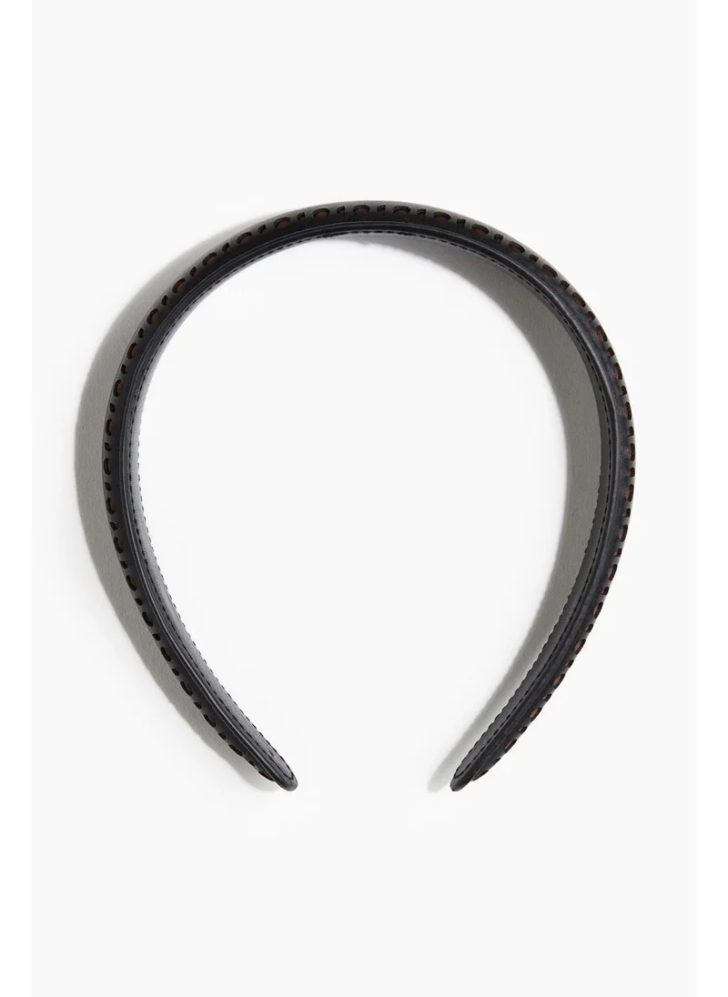 H&M Wide coated Alice band