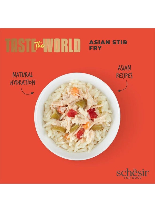 شيسر سشيزير تذوق العالم طعام كامل للكلاب - قلاية آسيوية 8x150غ (8 علب) - Image 5