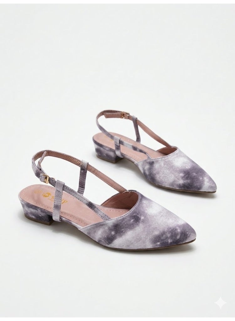 Trip Open-toe low-heeled shoe with ankle strap - Image 4