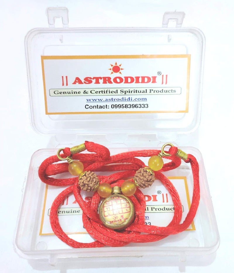 ASTRODIDI Meen Rashi Kavach Locket/Pisces Zodiac Sign Pendant Kawach - Image 2