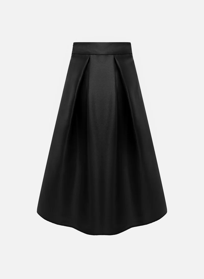 Lichi  Flared maxi skirt with large pleats for Women | Best Price UAE