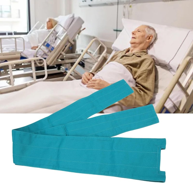 klarako Patient Bed Restraint Strap Prevent Injury Comfortable Limb Holder for Elderly, Soft Cotton Material, US - Image 4