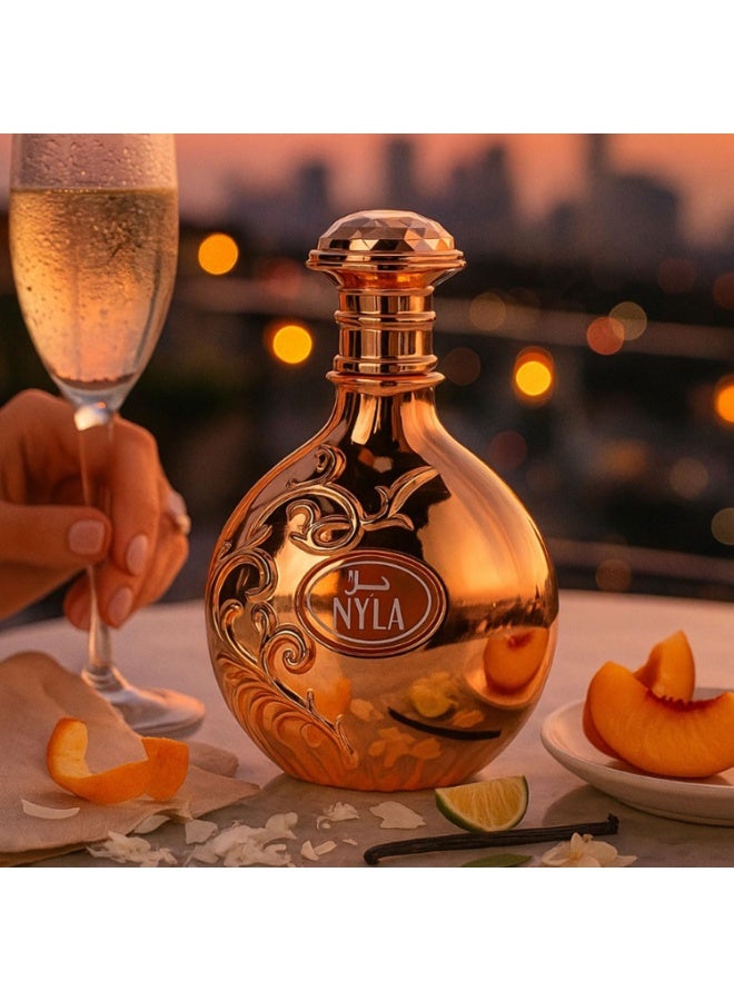 عربيات Prestige Nyla Eau De Parfum، 2.7 أوقية فلورية - Image 2