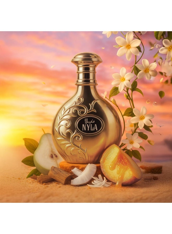 عربيات Prestige Nyla Eau De Parfum، 2.7 أوقية فلورية - Image 3
